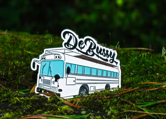 DeBussy Pin (White/Black)